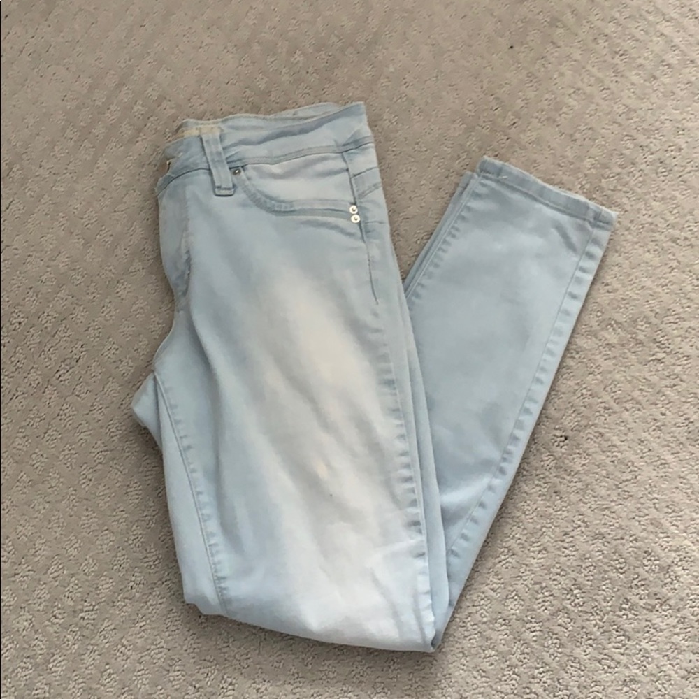 Light Wash Skinny Jeans